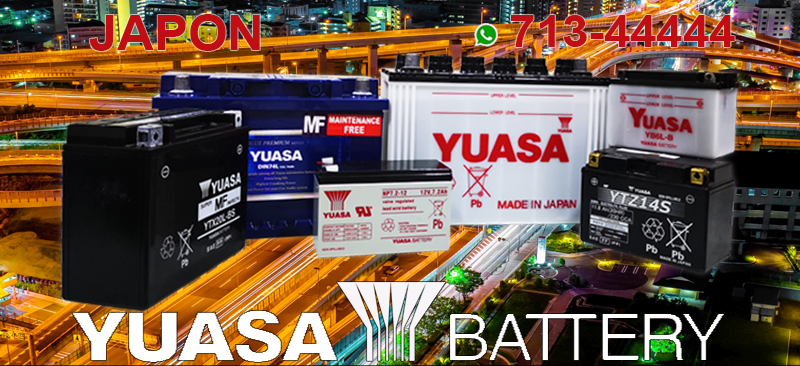 ¿Qué son las baterías Yuasa?